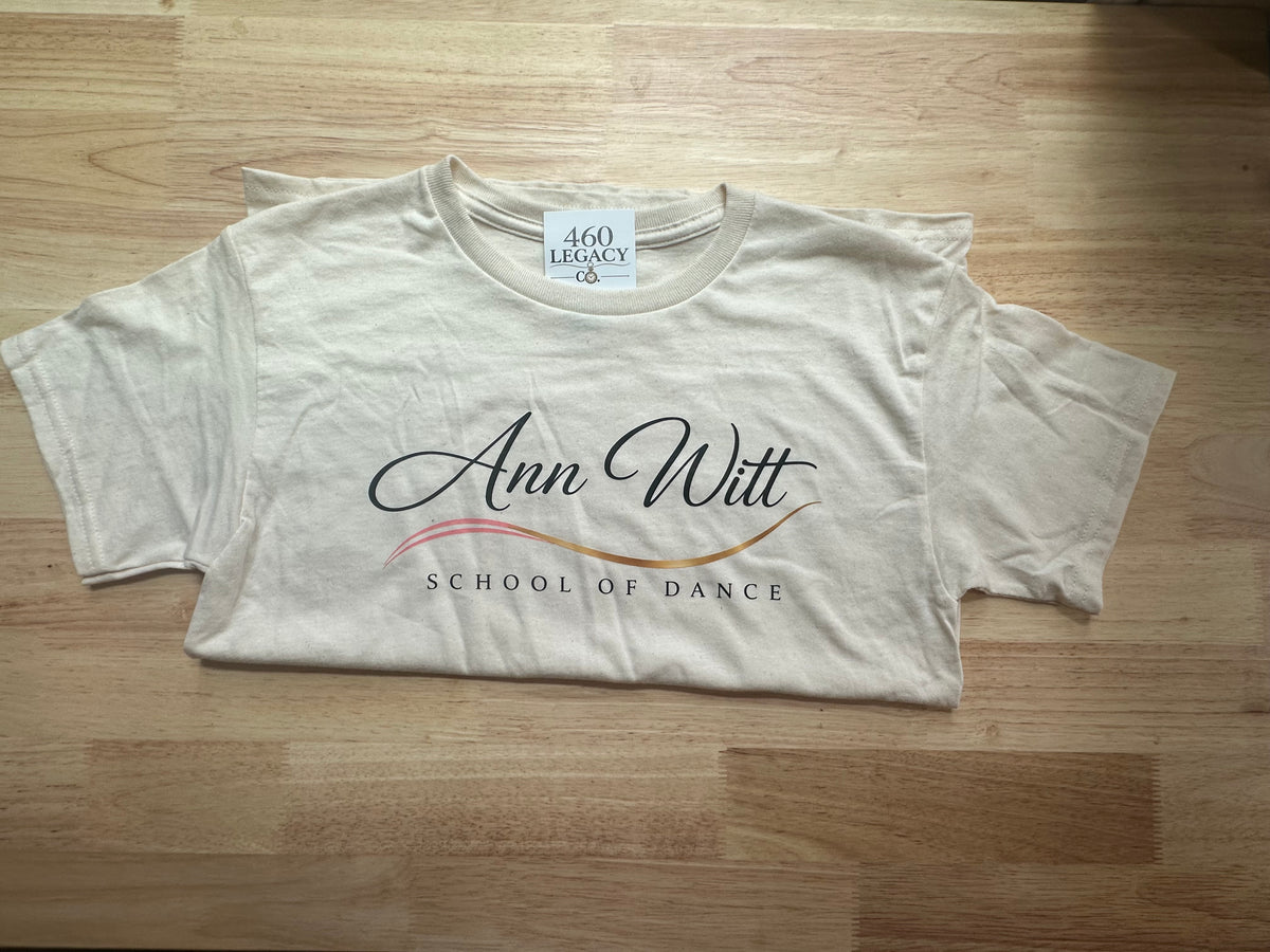 AWSD Logo - Cream Youth Short Sleeve