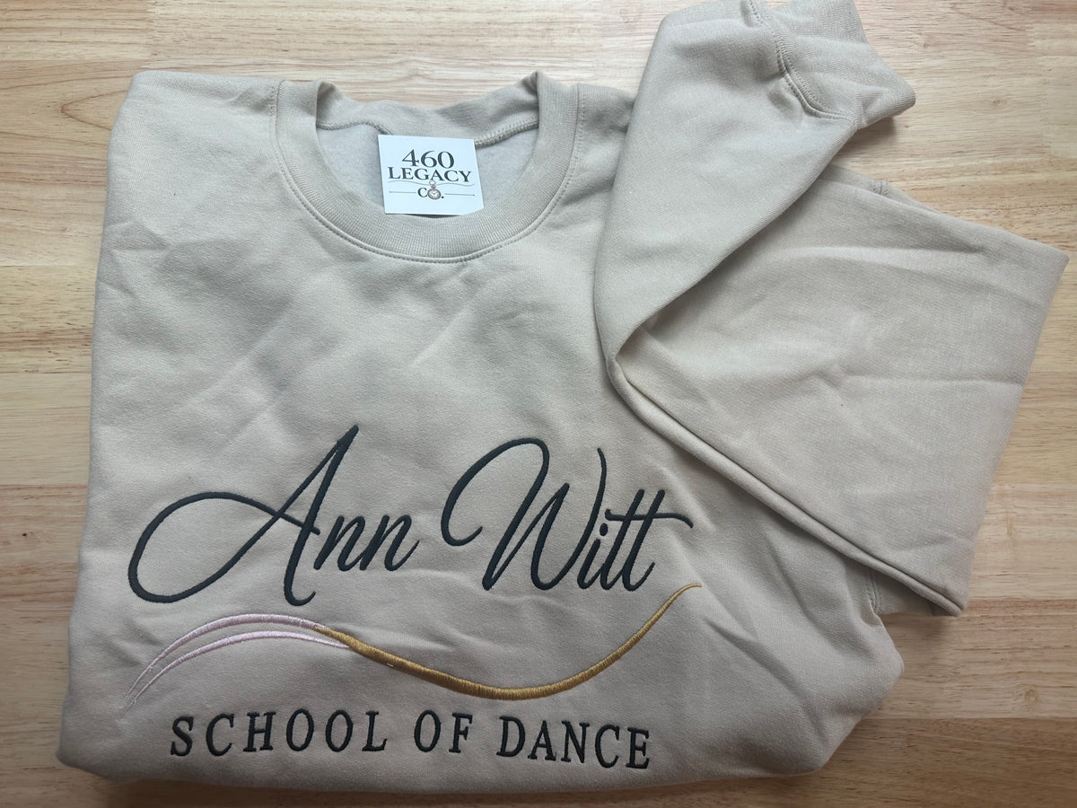 AWSD Logo - Cream Crewneck