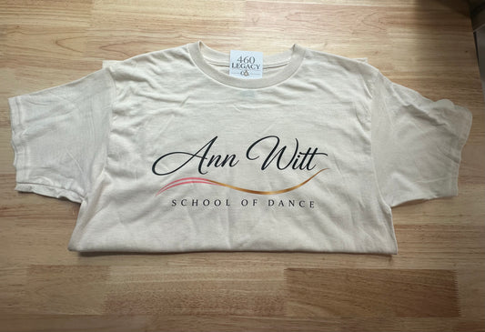 AWSD Logo - Cream Youth Short Sleeve
