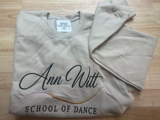 AWSD Logo - Cream Crewneck